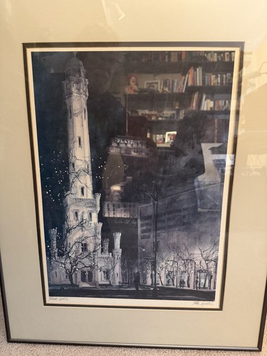 Tom lynch print tower lights - print, lights"